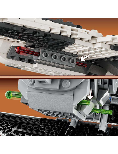 imagem de LEGO STAR WARS CAÇA MANDALORIANO CONTRA TIE 753485