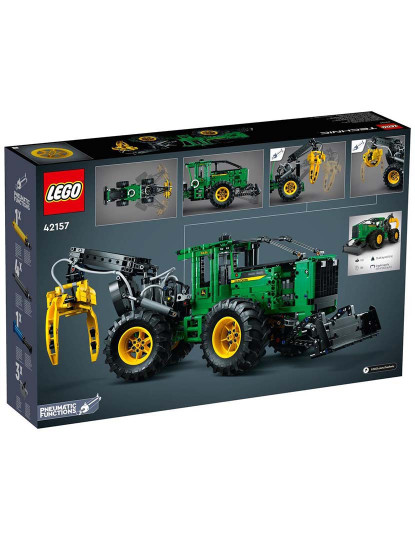 imagem de LEGO TECHNIC TRATOR SKIDDER JOHN DEERE 948L 421578