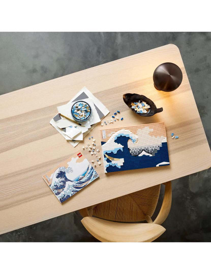 imagem de LEGO ART HOKUSAI A GRANDE ONDA 312088