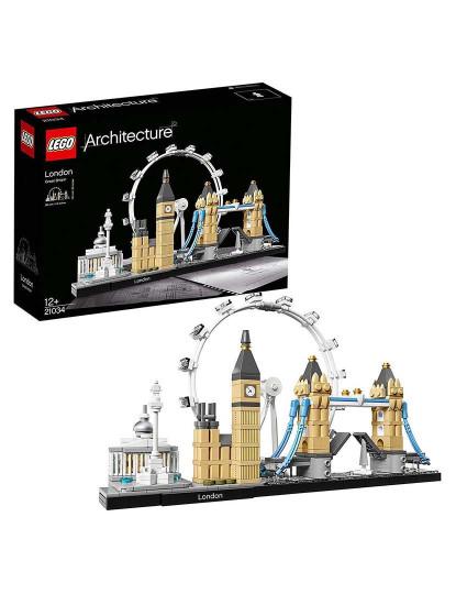 imagem de LEGO ARQUITETURA LONDRES 210341