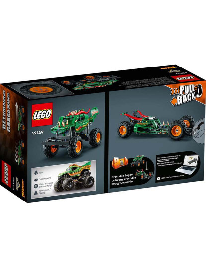 imagem de LEGO TECHNIC MONSTER JAM DRAGON 421497