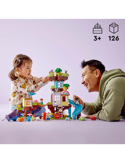 imagem de LEGO DUPLO CASA DA ARVORE 3 EM 1 109932