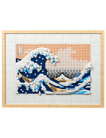 imagem de LEGO ART HOKUSAI A GRANDE ONDA 312083