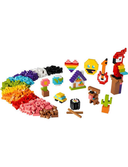 imagem de LEGO CLASSIC LADRILHOS A MONTES 110302