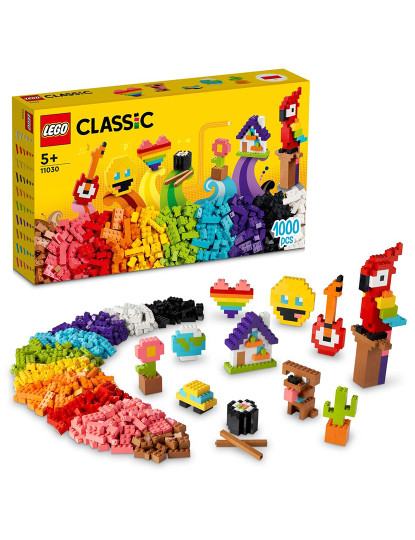 imagem de LEGO CLASSIC LADRILHOS A MONTES 110301