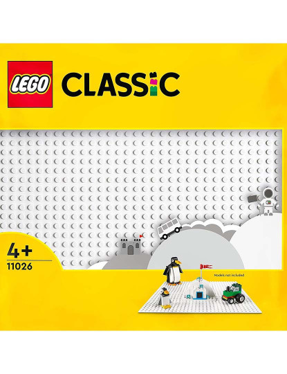 imagem de LEGO CLASSIC PLACA DE CONSTRUÇÃO BRANCA 110261