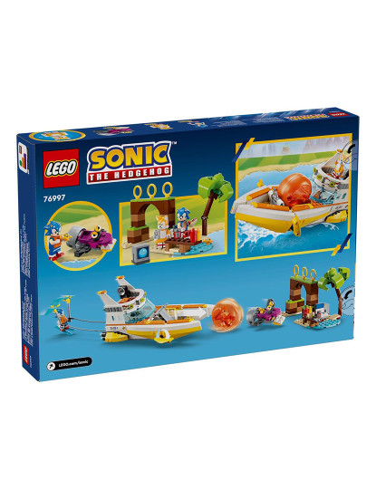 imagem de LEGO SONIC BARCO DE AVENTURA DO TAILS 769979