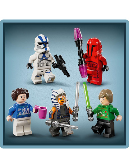 imagem de LEGO STAR WARS CALENDARIO DE ADVENTO 2024 753957