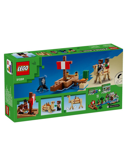 imagem de LEGO MINECRAFT A VIAGEM DO NAVIO PIRATA 2125915