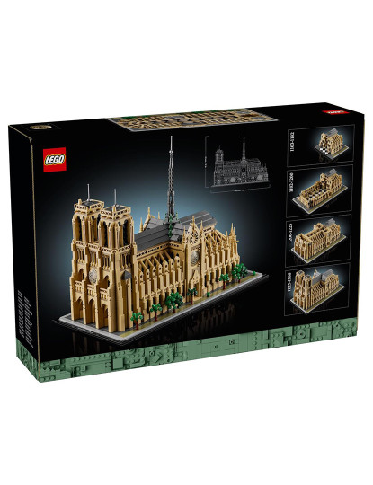 imagem de LEGO ARCHITECTURE NOTRE DAME DE PARIS 2106111