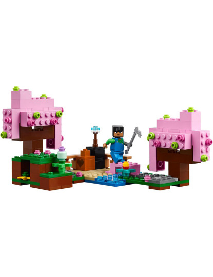 imagem de LEGO MINECRAFT JARDIM DAS CEREJEIRAS EM FLOR 212604