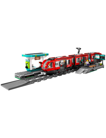 imagem de LEGO CITY ELÉTRICO E ESTAÇÃO NA BAIXA 604234