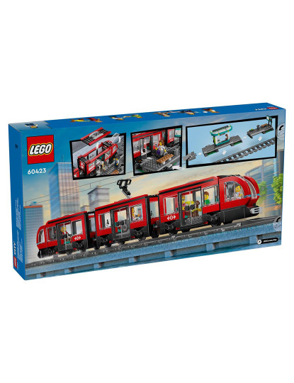 imagem de LEGO CITY ELÉTRICO E ESTAÇÃO NA BAIXA 604239