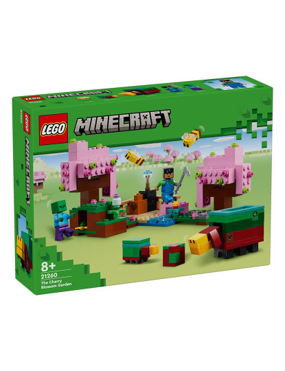 imagem de LEGO MINECRAFT JARDIM DAS CEREJEIRAS EM FLOR 212602