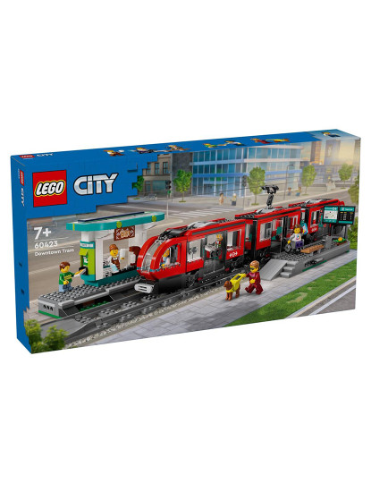 imagem de LEGO CITY ELÉTRICO E ESTAÇÃO NA BAIXA 604232