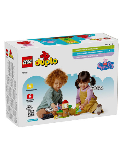 imagem de LEGO DUPLO PEPPA PIG JARDIM E CASA DA ARVORE 104319