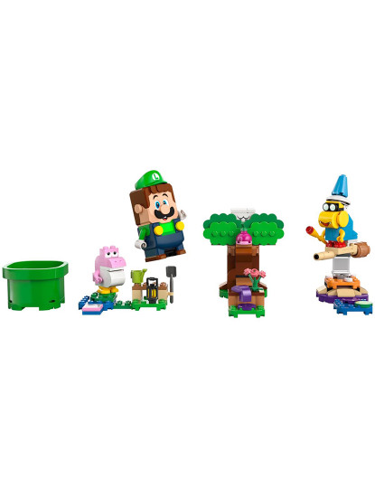 imagem de LEGO SUPER MARIO INTERATIVO COM O LEGO LUIGI 714404