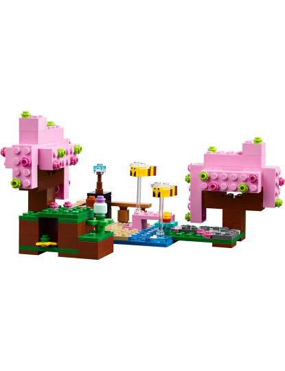 imagem de LEGO MINECRAFT JARDIM DAS CEREJEIRAS EM FLOR 212605