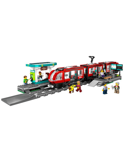 imagem de LEGO CITY ELÉTRICO E ESTAÇÃO NA BAIXA 604233