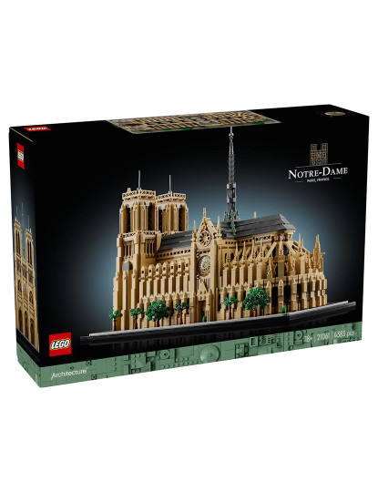 imagem de LEGO ARCHITECTURE NOTRE DAME DE PARIS 210612