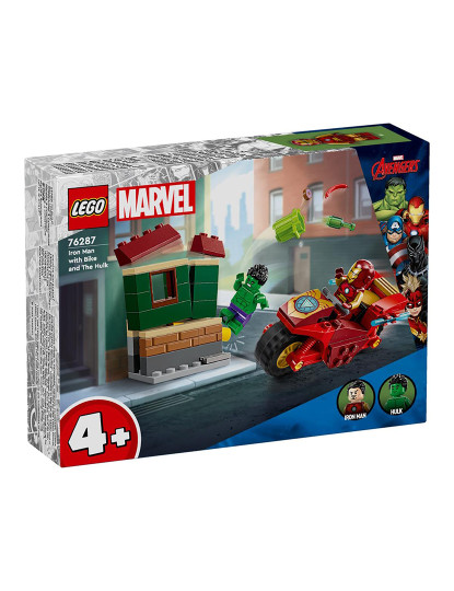 imagem de LEGO SUPER HEROES IRON MAN COM MOTA E HULK 762872