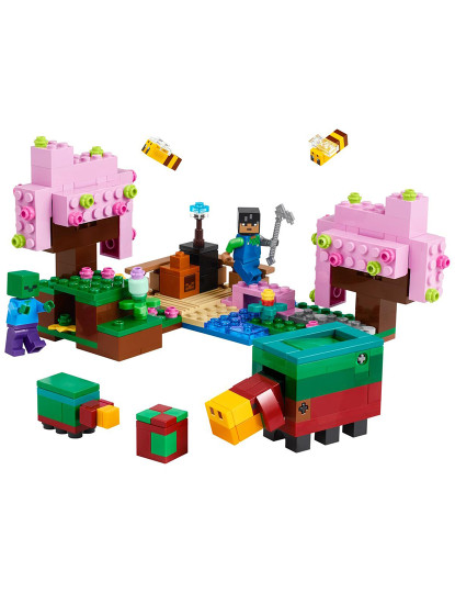 imagem de LEGO MINECRAFT JARDIM DAS CEREJEIRAS EM FLOR 212603