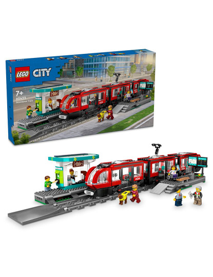 imagem de LEGO CITY ELÉTRICO E ESTAÇÃO NA BAIXA 604231