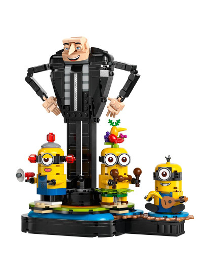 imagem de LEGO MINIONS GRU CONSTRUÍDOS COM PEÇAS 755825