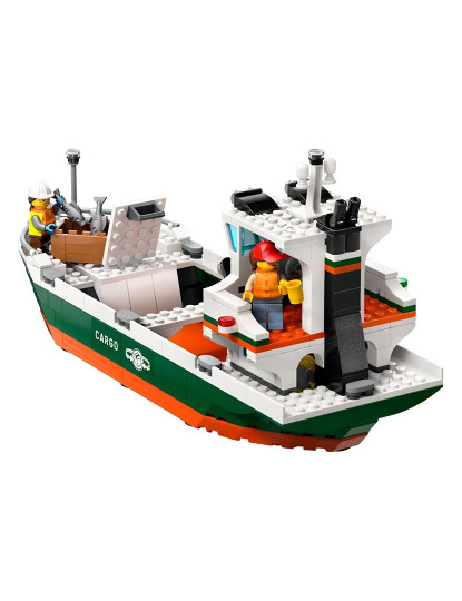 imagem de LEGO CITY PORTO MARÍTIMO NAVIO DE CARGA 604229