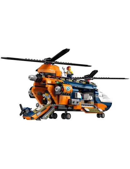 imagem de LEGO CITY HELICÓPTERO NO ACAMPAMENTO BASE 604375