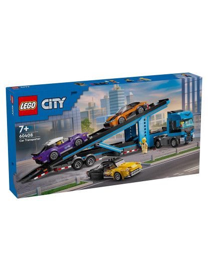 imagem de LEGO CITY CAMIÃO TRANSPORTE COM DESPORTISTAS 604082