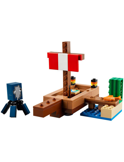 imagem de LEGO MINECRAFT A VIAGEM DO NAVIO PIRATA 212595