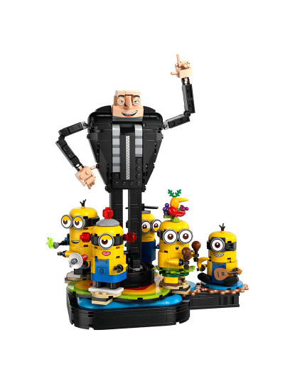 imagem de LEGO MINIONS GRU CONSTRUÍDOS COM PEÇAS 755823