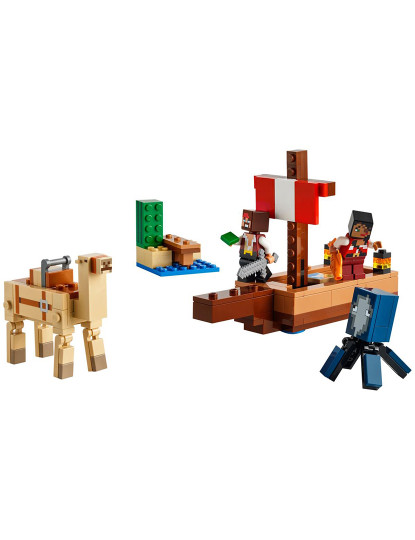 imagem de LEGO MINECRAFT A VIAGEM DO NAVIO PIRATA 212593