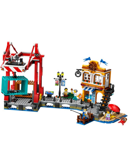 imagem de LEGO CITY PORTO MARÍTIMO NAVIO DE CARGA 604224