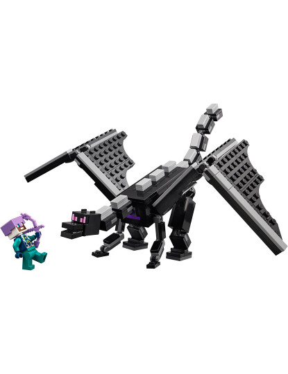 imagem de LEGO MINECRAFT O DRAGÃO ENDER NAVIO DO FIM 212648