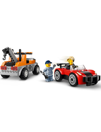 imagem de LEGO CITY REBOQUE E REPARAÇÃO DE CARRO 604354