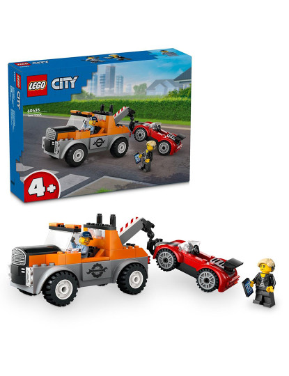 imagem de LEGO CITY REBOQUE E REPARAÇÃO DE CARRO 604351