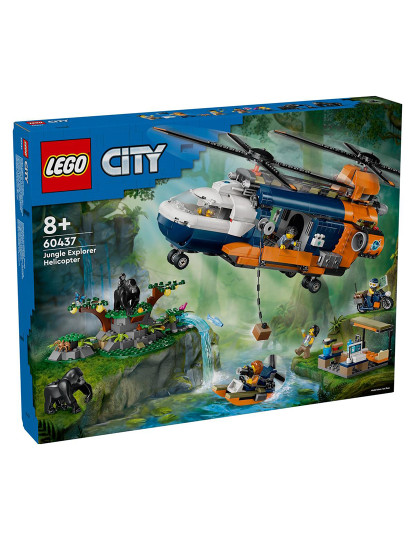 imagem de LEGO CITY HELICÓPTERO NO ACAMPAMENTO BASE 604372