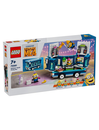 imagem de LEGO MINIONS AUTOCARRO DE FESTA COM MÚSICA 755812