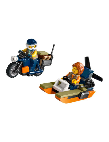 imagem de LEGO CITY HELICÓPTERO NO ACAMPAMENTO BASE 604378