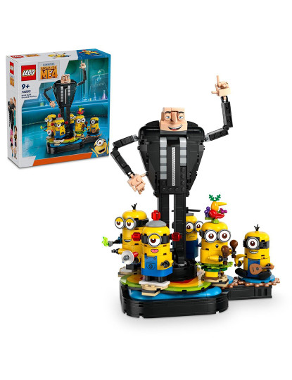 imagem de LEGO MINIONS GRU CONSTRUÍDOS COM PEÇAS 755821