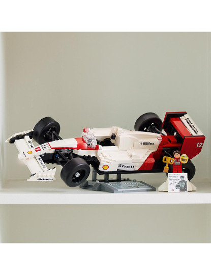 imagem de LEGO ICONS MCLAREN MP4/4 E AYRTON SENNA 1033015