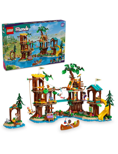 imagem de LEGO FRIENDS CAMPO AVENTURAS CASA DA ÁRVORE 426311