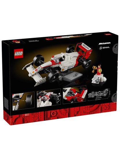 imagem de LEGO ICONS MCLAREN MP4/4 E AYRTON SENNA 1033012