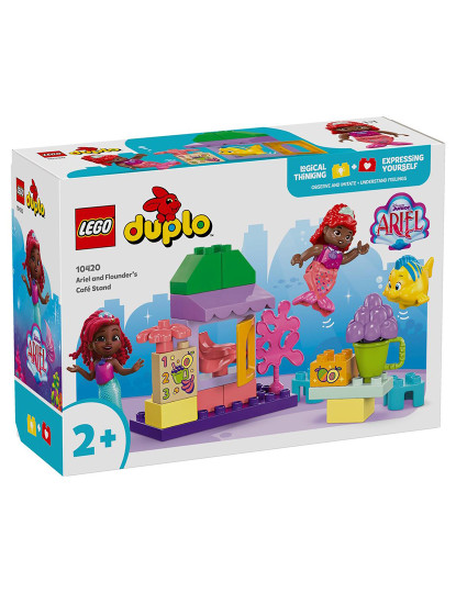 imagem de LEGO DUPLO DISNEY ARIEL E FLOUNDER'S CAFÉ 104202