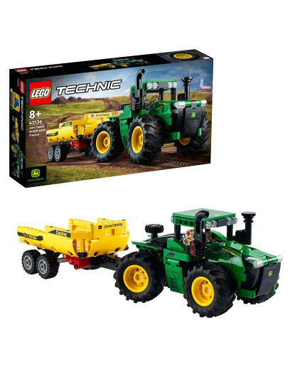 imagem de LEGO TECHNIC TRACTOR JOHN DEERE 9620R 4WD 421361