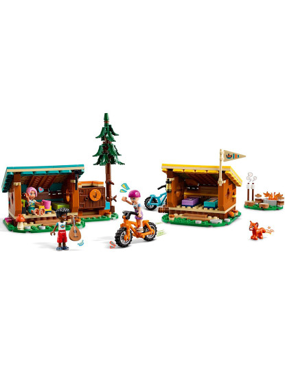 imagem de LEGO FRIENDS  CAMPO AVENTURAS CABANAS CONF. 426244