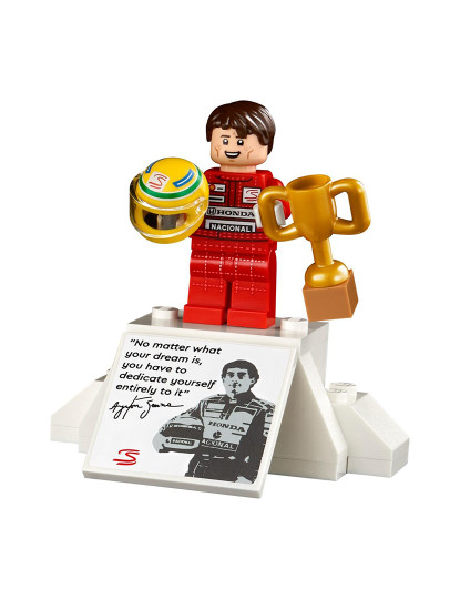 imagem de LEGO ICONS MCLAREN MP4/4 E AYRTON SENNA 1033016