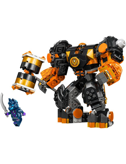 imagem de LEGO NINJAGO ROBÔ DA TERRA ELEMENTAL DO COLE 718063